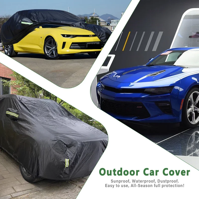 

All-Season Car Cover for Chevrolet Camaro - Outdoor Full Protection, Waterproof Dustproof Sunproof Auto Exterior Accessories