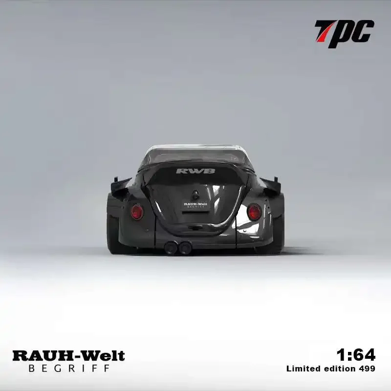 รถยนต์รุ่น TPC 1:64 rwb Targa JPS สีดำทอง