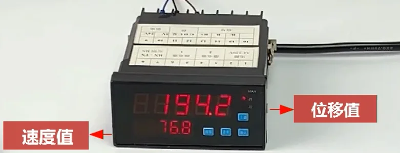 Speed Dual Display Instrument Dual Five Digit Display Position Displacement, Control, Display Module