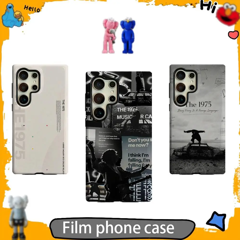 band The 1975 Phone Case 2-in-1 Glossy shell For Samsung S26 S25 S24 S23 S22 S21 Plus Ultra A16