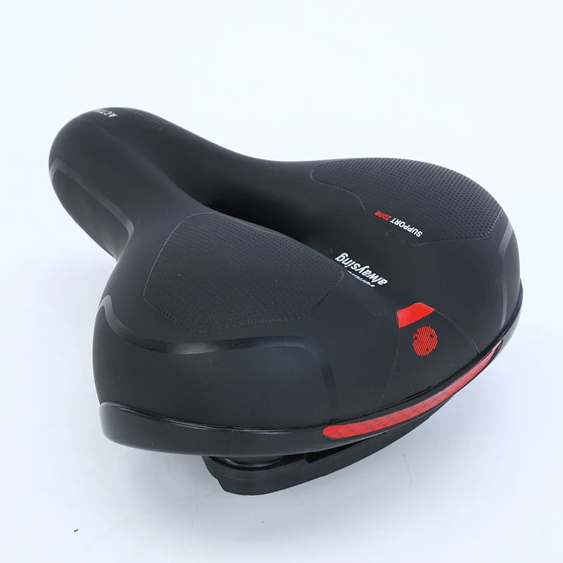

Hollow Breathable Bicycle Saddle Men Women MTB Road Bike Saddle Shock Absorbing Comfortable Big Butt Bike Seat Safety