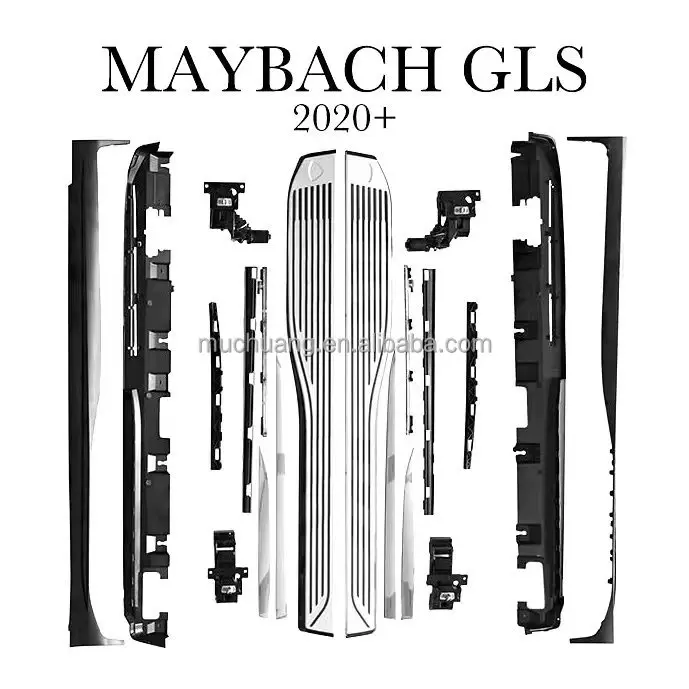 2022 Hot sell car parts maybach electric side step for Mercedes GLS class W167 gls400 gls450 side step pedal