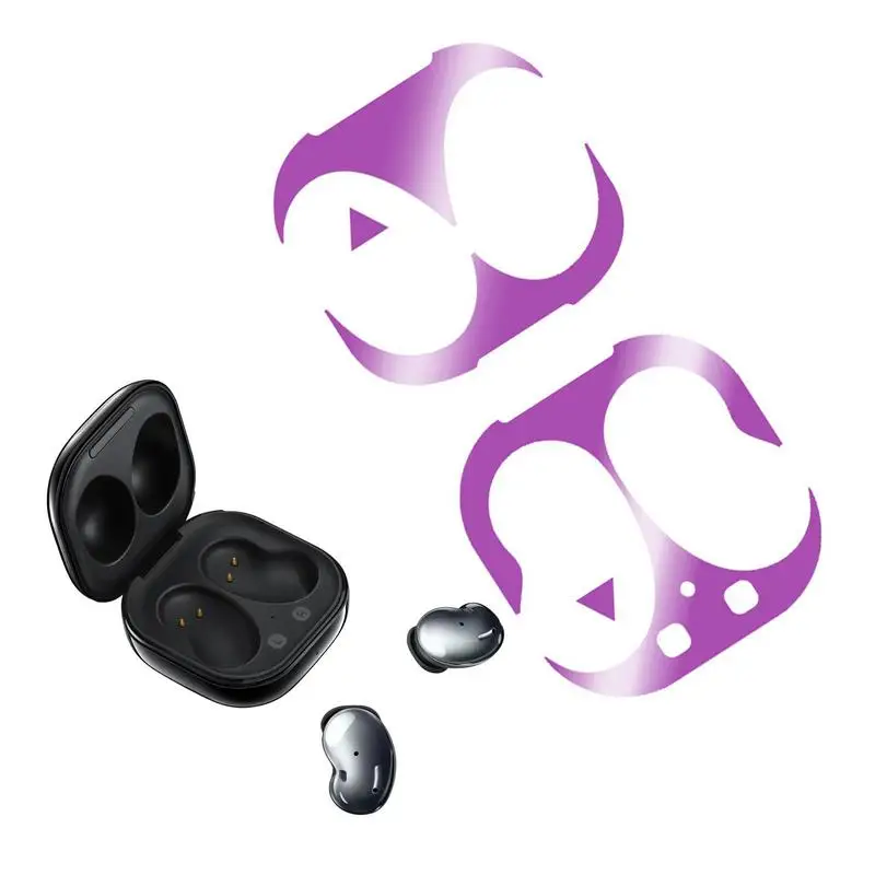 

Metal Dust Guard For Galaxy Buds Live Case Cover Accessories Protection Sticker Skin Protecting From Iron Shavings