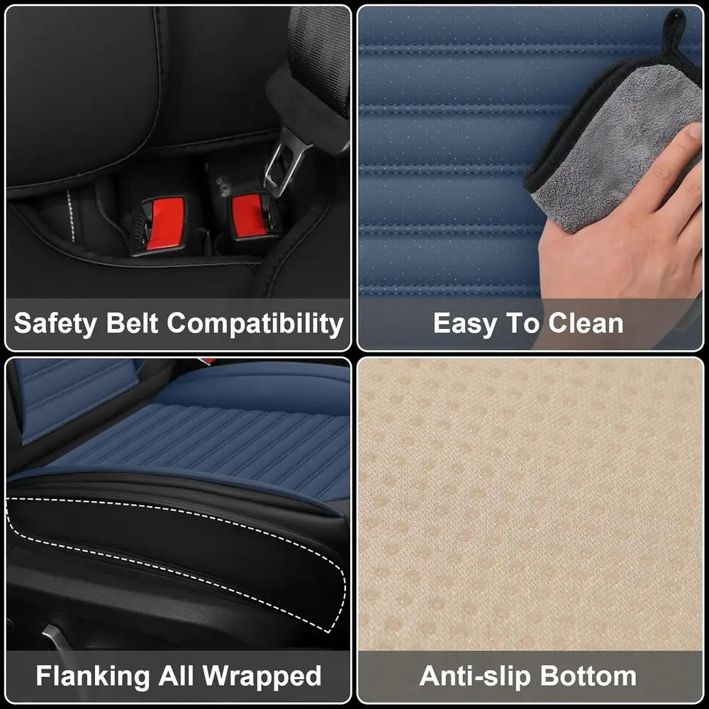 Coprisedili Set completo personalizzato per Toyota Corolla 2017-2025, Coprisedile per auto impermeabile standard, Lea traspirante e confortevole