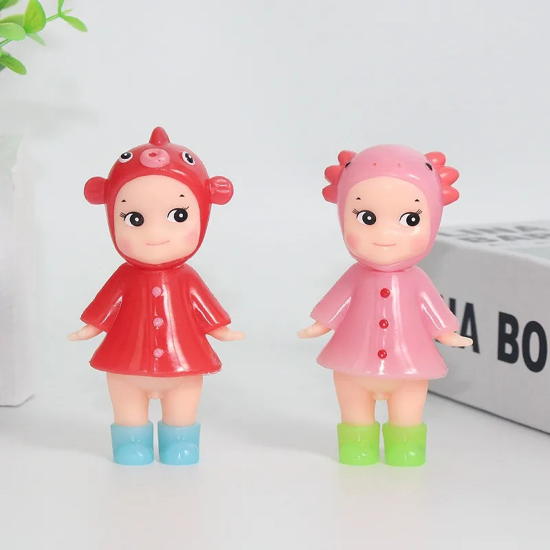 Angel Rainy Day Serie Blind Box Anime Mini-Actionfiguren, Niedliche Puppenfiguren, Sammlerstücke, Geburtstagsgeschenke, Weihnachtsspielzeug – Detail 5