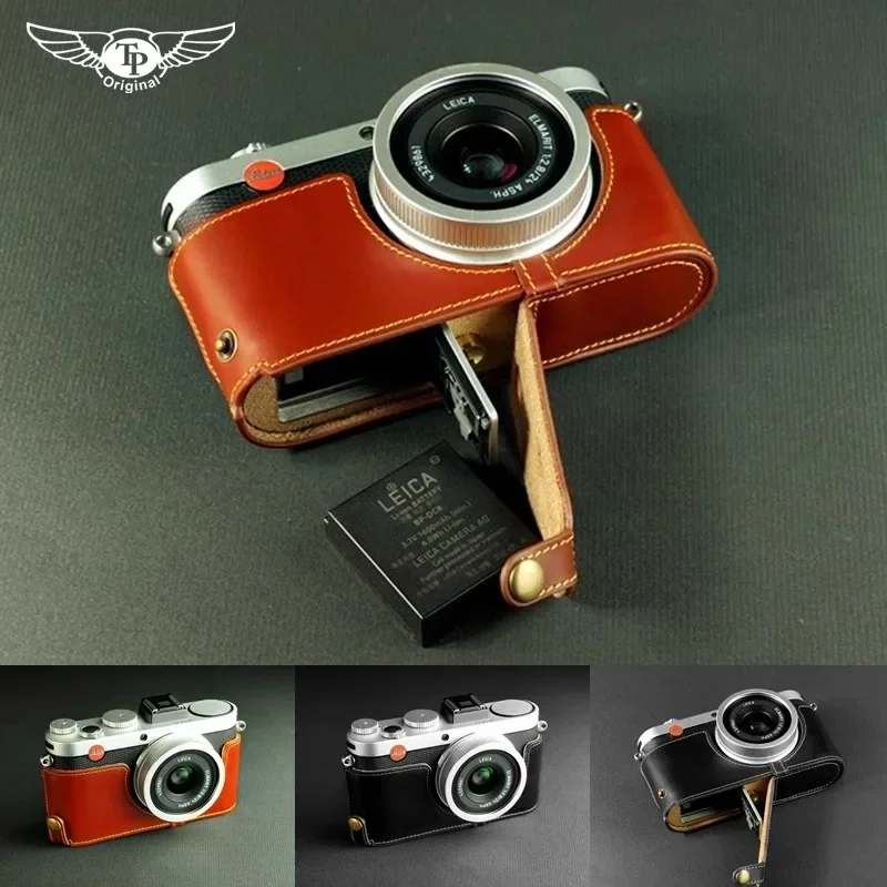 Handmade Genuine Leather Camera Case Camera Bag Cover for Leica X1、X2、X-E（typ102）