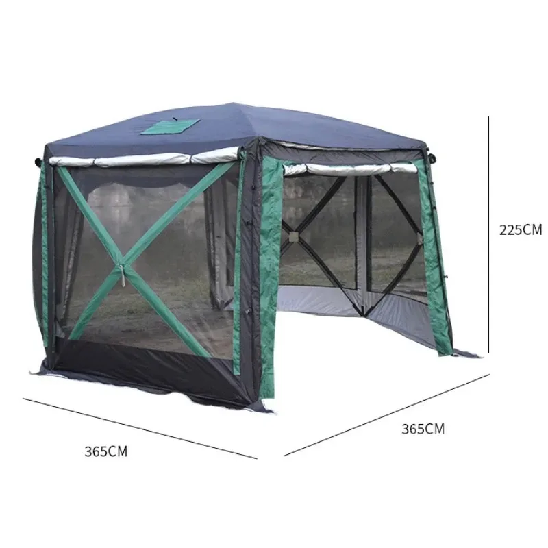 

Airo Portable Self-Driving Car Folding Camping Tent with Waterproof Oxford Fabric and Fiberglass Poles for Outdoor Rear
