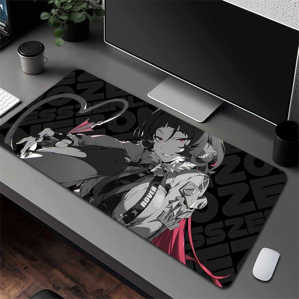 

Jane Doe Large Mouse Pad XXL Zenless Zone Zero Gaming Mousepad Non-Slip Mouse Mat Pc Gamer Computer Accessories Keyboard Pad