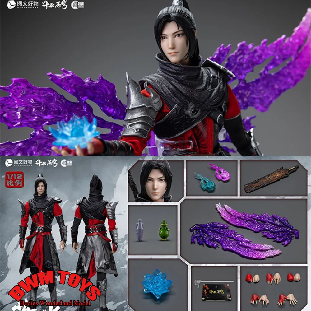 

In Stock Cosmic Creations CC9114 1/12 Scale Fantasy Novels The Sky Xiao Yan 6Inch Action Figure Model Toys for Collection