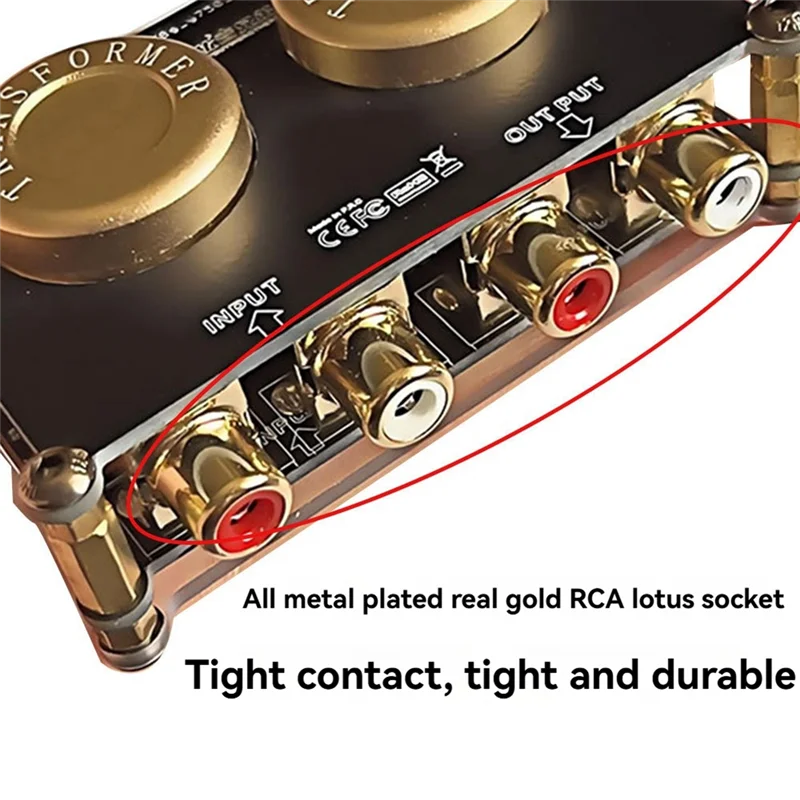 SQPP-Audio Isolatore Isolatore audio Trasformatore step-up Guadagno di amplificazione pre-stadio passivo