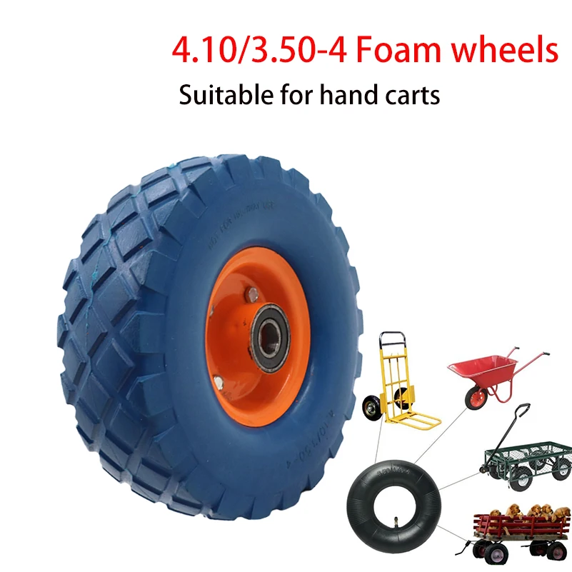 4.10/3.50-4 Rubber Inflatable Kayak Canoe Trolley Transport Wheel Tire Tyre Accessories Kayak Trolley Wheel Paddleboard