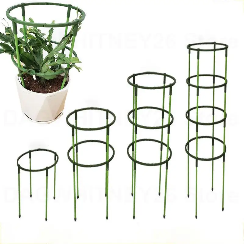 

Plastic Plant Support Pile Stand Flowers Semicircle Greenhouses Arrangement Fixing Rod Holder Orchard Garden Bonsai Tools U26