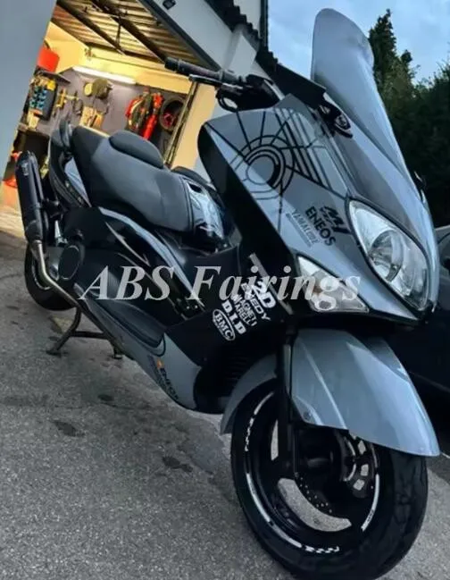 New Style ABS Fairing Kit Fit For YAMAHA TMAX 500 01 02 03 04 05 06 07 2001 2002 2003 2004 2005 2006 2007 Custom Grey Black