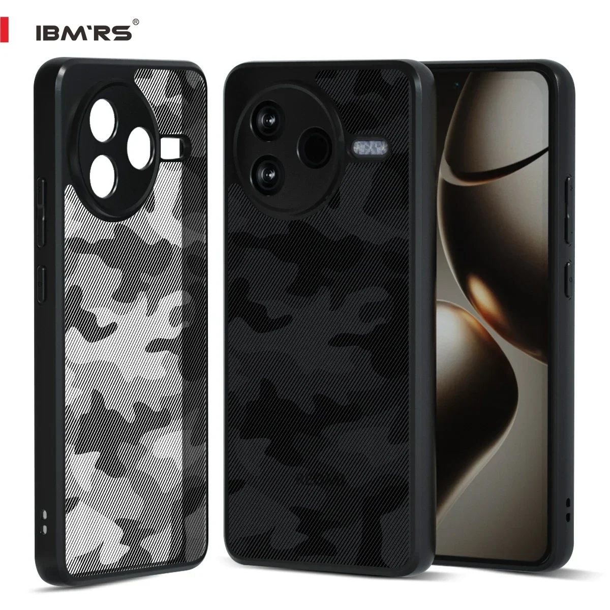 

For Xiaomi Poco F7 Pro Case (Camo Design) (Shockproof TPU) (Military Drop Protection) Slim Fit Anti-Scratch Cover