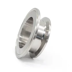 SS 304 Sanitary Three-clip End Cover Reducer 1.5