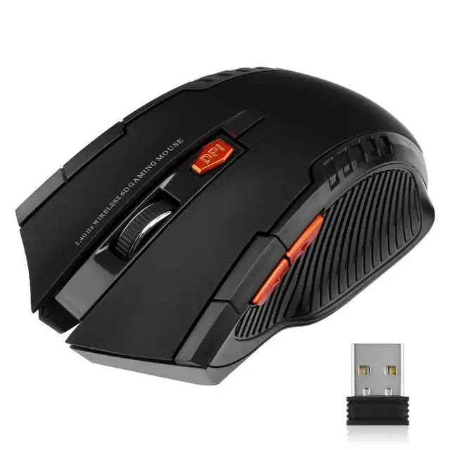 2.4G Wireless Mouse 1600DPI Optical Mouse Gamer for Computer 6