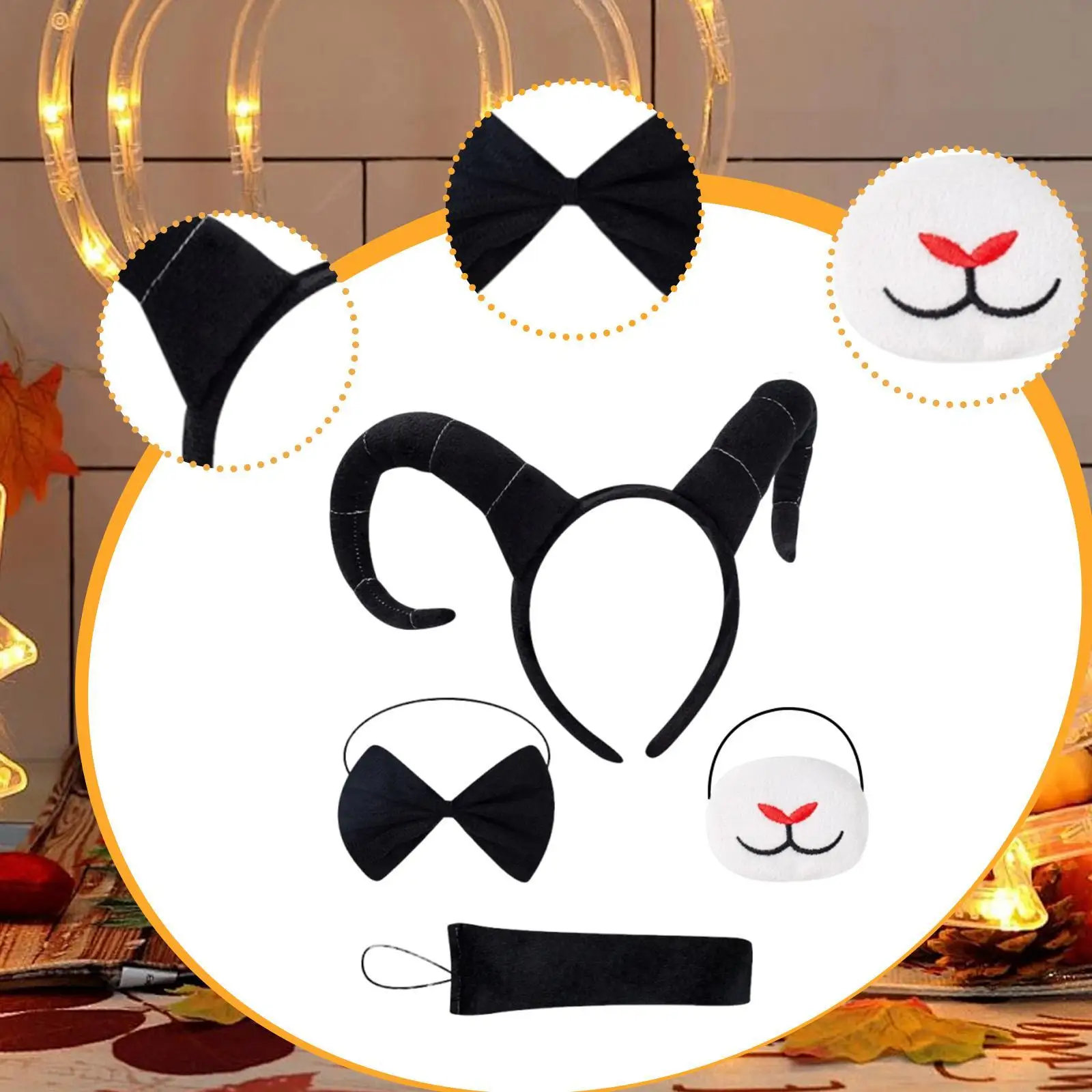 Antelope Headband Dress up Headwear for Birthday Masquerade Festival