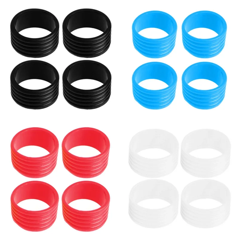 

4Pcs Tennis Racket Grip Bands Tennis Racket Grip Rings Racket Overgrips Fixed Rings Grip Tape For Tennis Racket Handle