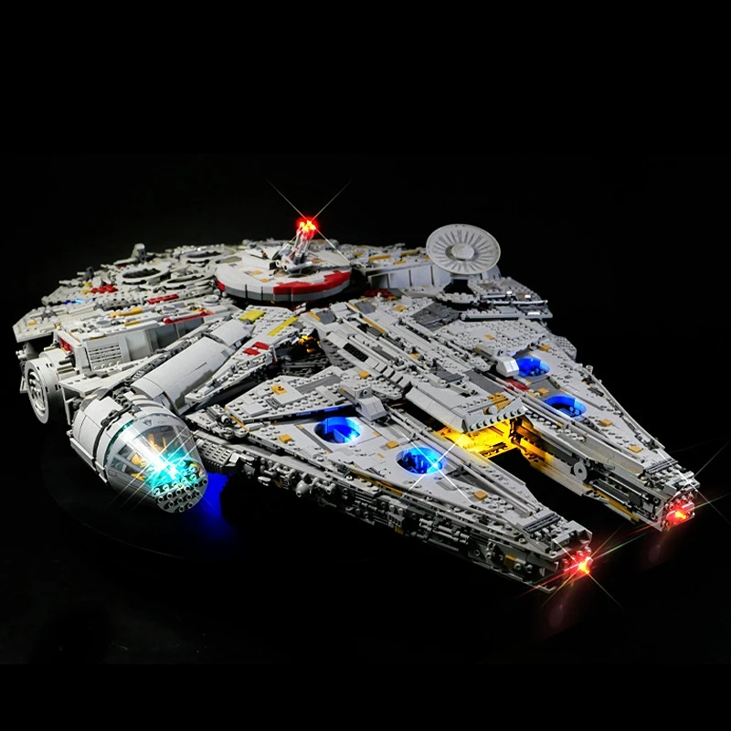 Led Lighting Kit for War Falcon Millennium 75192 and 05132 DIY Toys Set Not Included Building Blocks