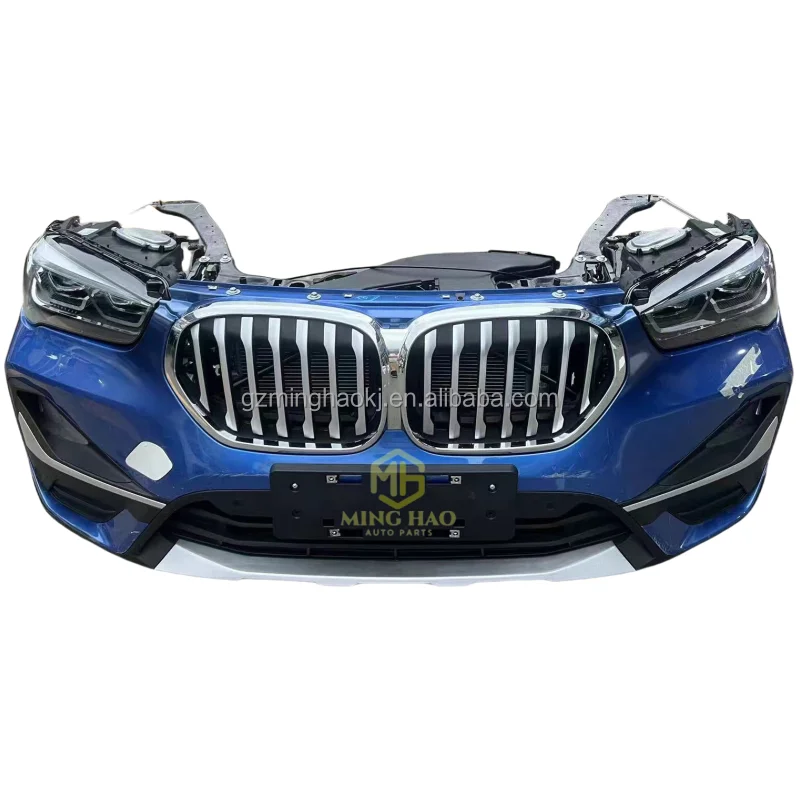 New For  X1 bumper F48/F49 - Complete front bumper grille, radiator, radar and headlights. - view 3