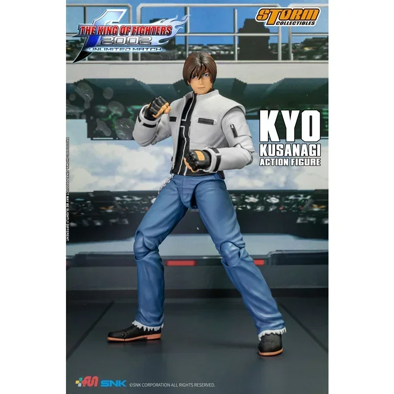 The King of Fighters Figure Kyo Kusanagi Figure Iori Yagami Action Figure Collectible Model Doll Desk Decor Toy for Kid Gift