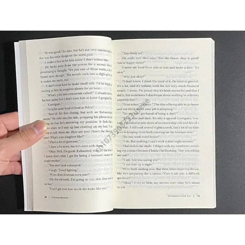 Ini dimulai dengan kami oleh Colleen Hoover/berakhir dengan kami buku novel dalam bahasa Inggris minggu kali terlaris sampul kertas