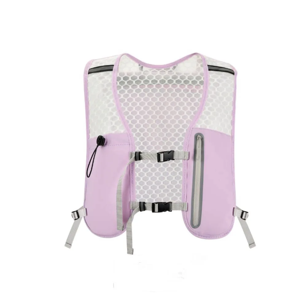

Breathable Hydration Running Vest Lightweight Non-Slip Bladder Chest Pack Reflective Design Waterproof Hydration Vest Sport Bag