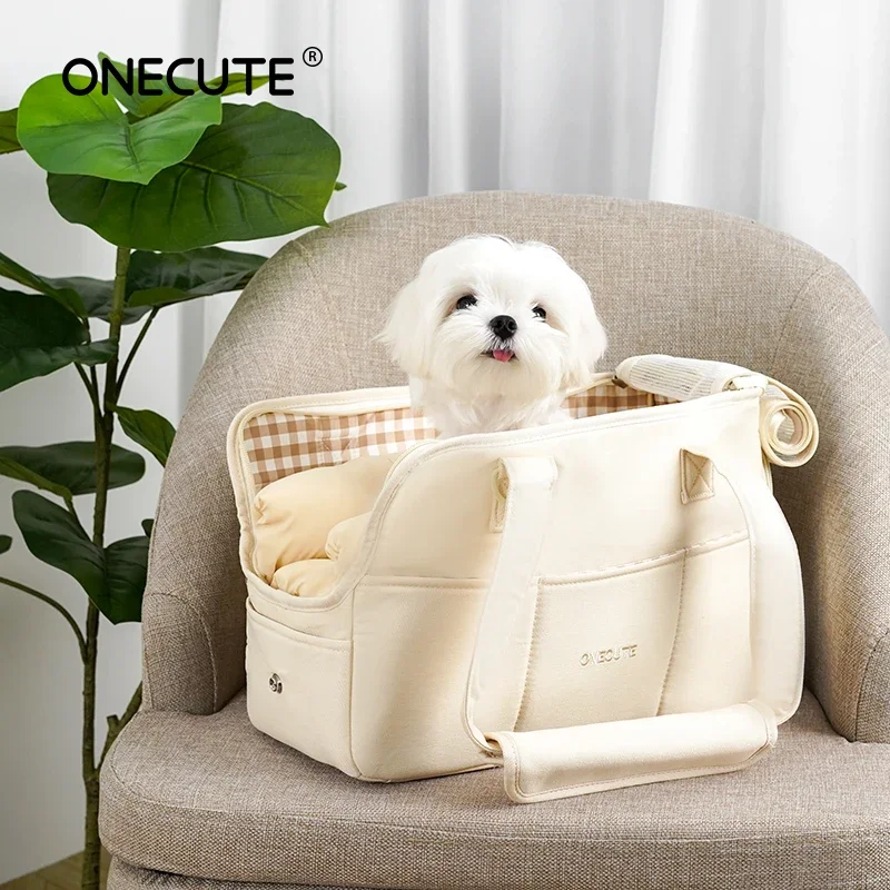 Portable Puppy Go‑Out Shoulder Handbag, Pet Dog Cat Carrier Bag for Chihuahua Yorkshire, Small Dog Pet Supplies