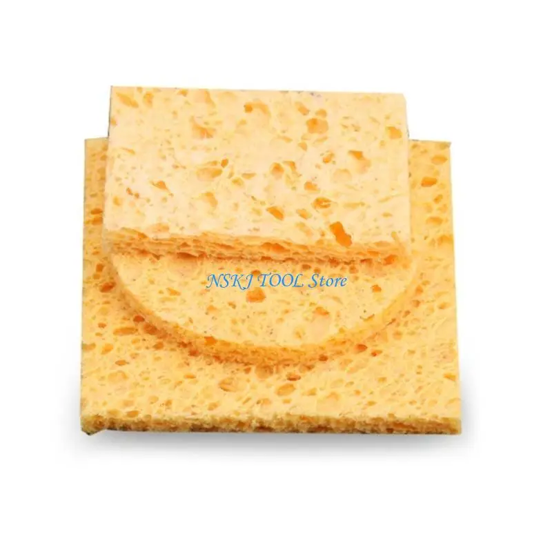 L8RC 5PCS Soldering Sponge Hoge temperatuurbestendige soldeer Spons Soldering IJzer