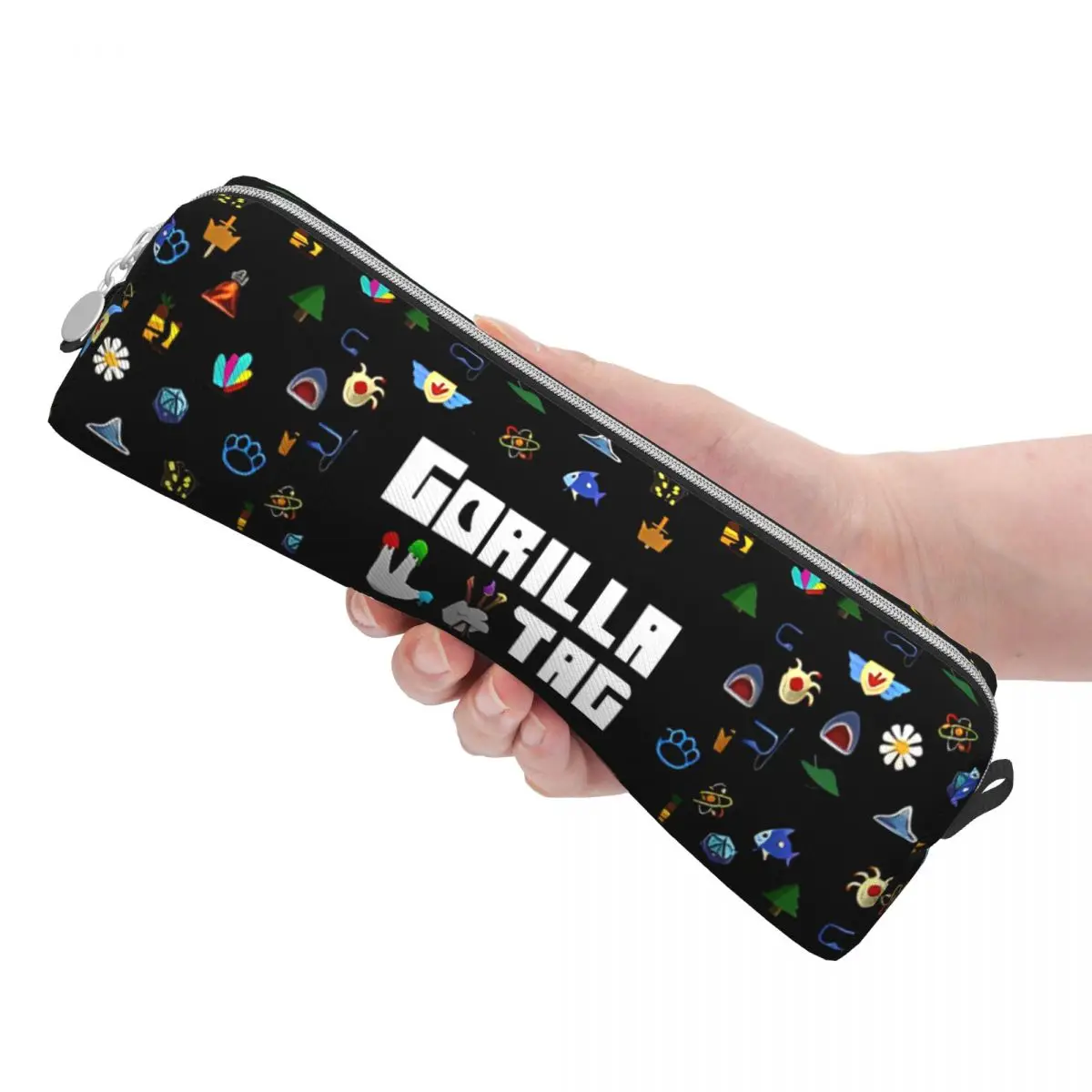 Imagem -03 - Fun Gorilla Tag vr Gamer Gaming Pencil Case Hot Games Pencilcases Caneta para Meninas e Meninos Bolsas de Grande Capacidade Zíper Escolar para Estudantes