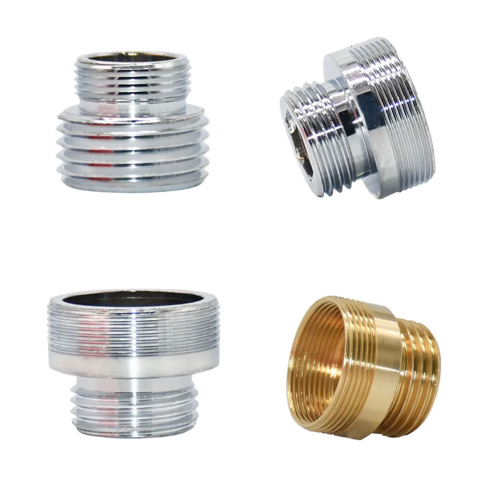 2pcs/Lot 1/2 toM16 M18 M20 M22 M24 M28 Thread Brass Connector Faucet Joints Water Purifier Accessory Kitchen Water Tap Adapter