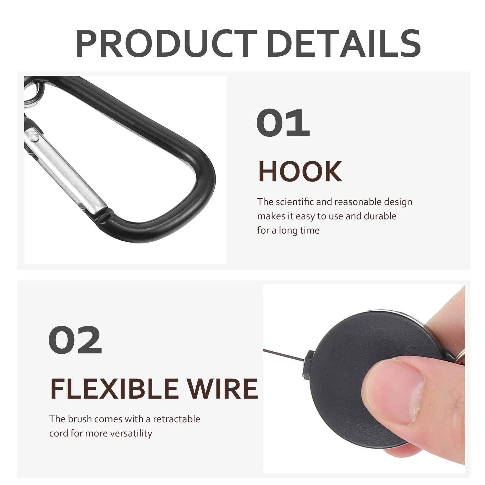 

1Set Golfing Club Cleaner Brush Durable Easy to Use Efficient Practical Cleaning Double-Sided Golfing Brush