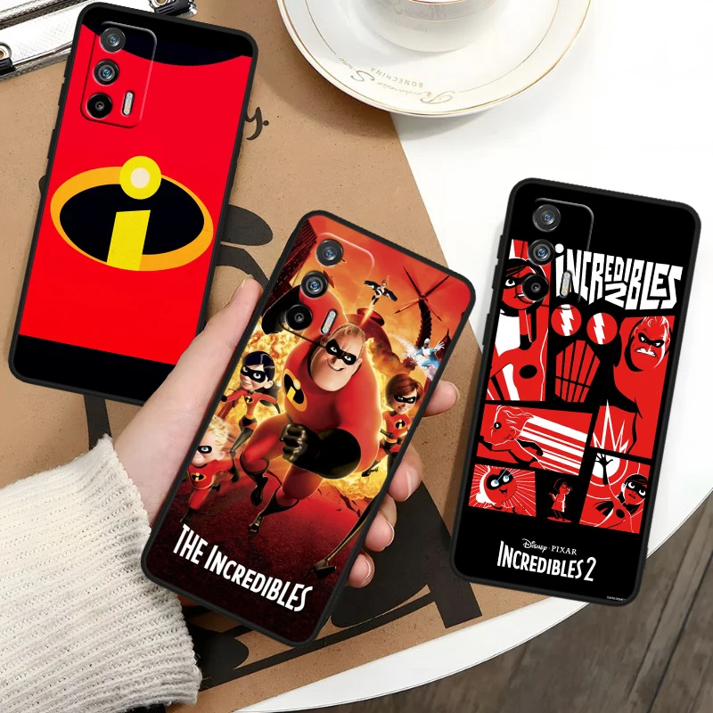 The Incredibles Cool For OPPO Realme GT Neo 10 9i 8i 7i 6s 5 Narzo 50i 50A 240W Pro Plus Black Soft Phone Case