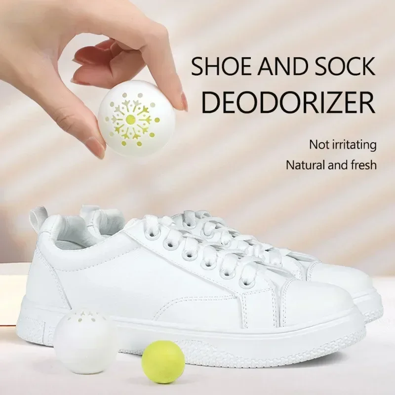 24/1 pz scarpe deodorante palline deodorante scarpe fragranza del tè essenziale cura dei piedi calzature di tutti i giorni profumo scarpa armadio