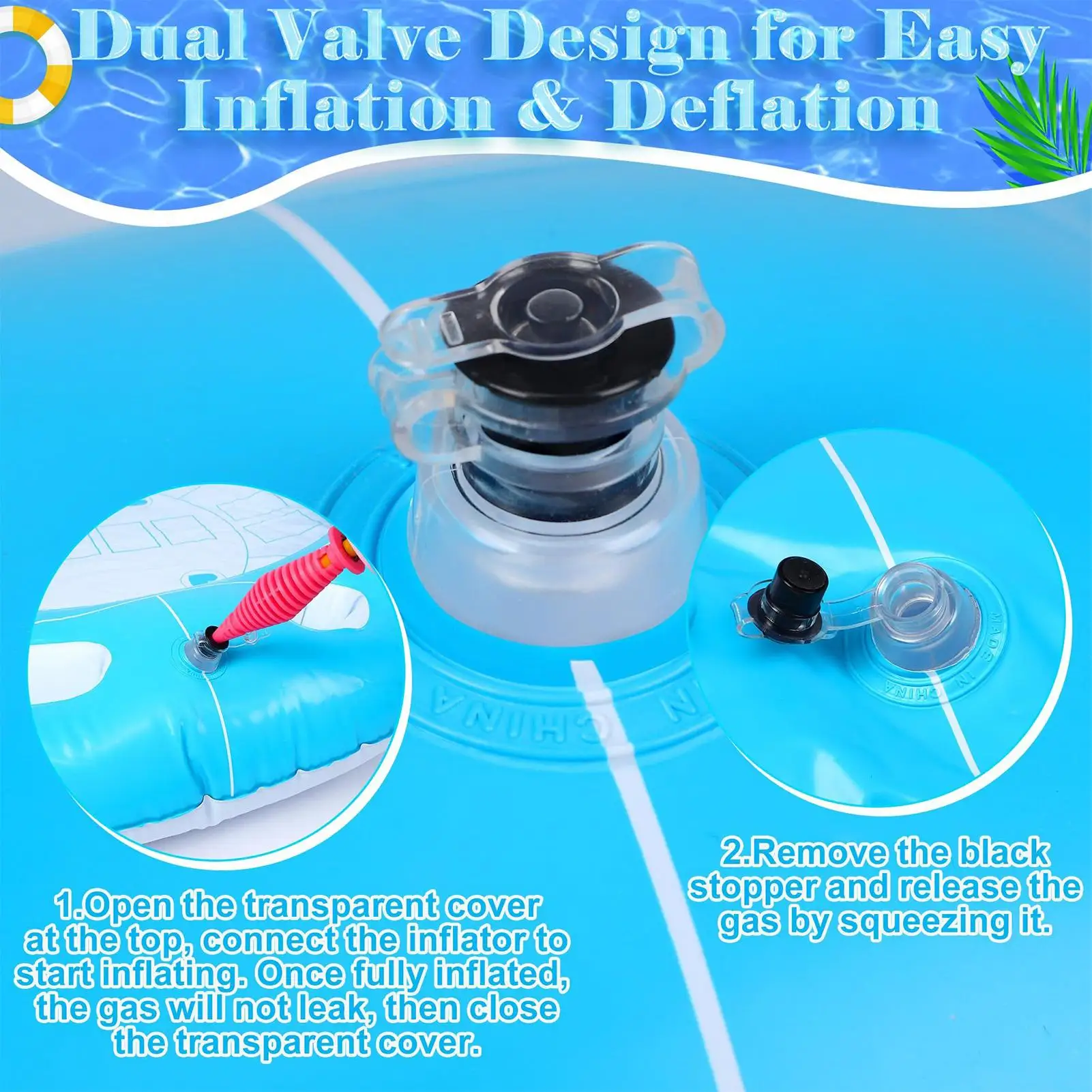 

Floating Table For Pool Inflatable Card Playing Tray Foldable Pool Table With Food Drinks Holder Floating Pool Games Table