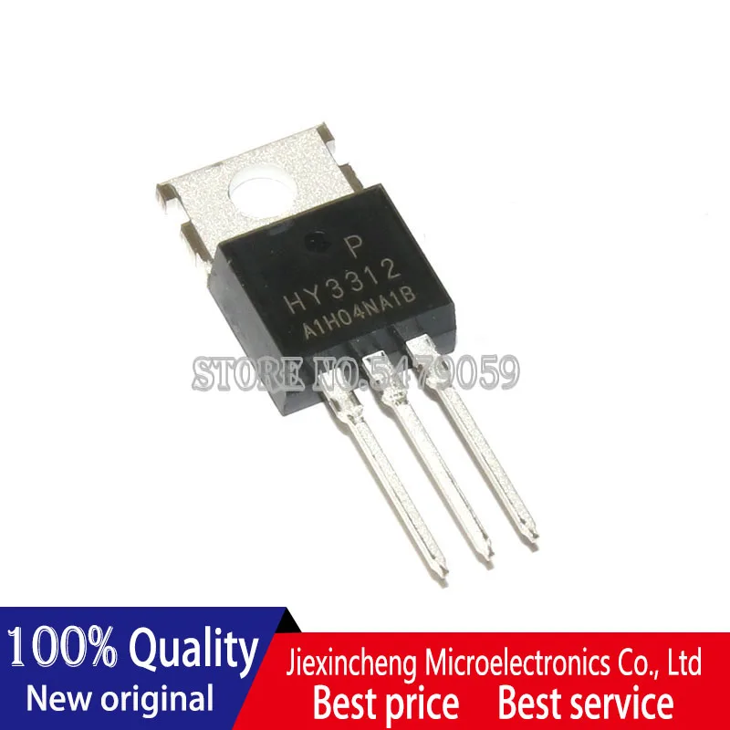 10PCS HY3312P HY3312 TO-220 HY3312B TO-263 130A 125V MOSFET 새로운 원본