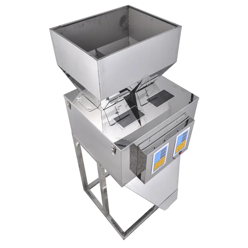 Double Herb Spice Coffee Powder Filler Dispenser Vertical Filling Weighing Packing Automatic Dispensing hine