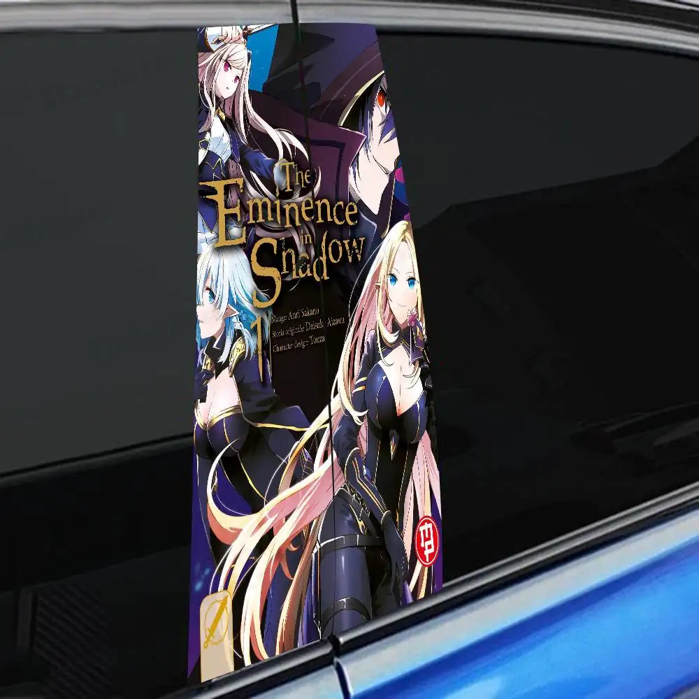 

Автомобильная наклейка The Eminence In Shadow, водонепроницаемая, устойчивая к царапинам, B-стойка, автомобильная наклейка, покрытие, аксессуары для царапин, украшение автомобиля