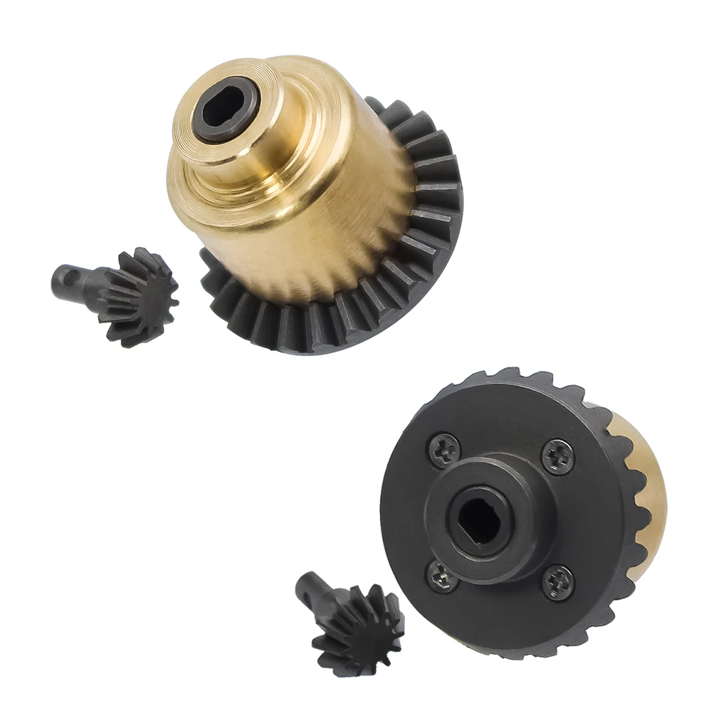 RCGOFOLLOW Front Rear Axle Hardened Differential Gear Set For 1/24 FMS FCX24 POWER WAGON FCX18 1/12 FJ45 MAX Smasher Parts