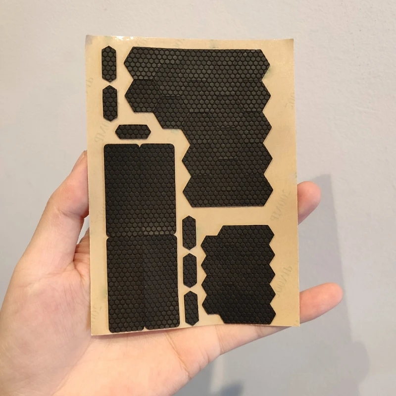 DIY Mouse Keyboards AntiSlip Stickers Additions Enhances Handling, Reduces Slippage for Mouse and Keyboards