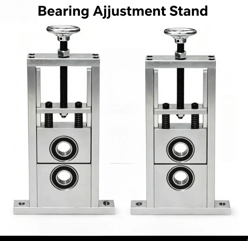 Heavy Duty Self Aligning Bearing Housing Adjustable Single Double Pillow Block with Shaft Stainless Steel Roller Support