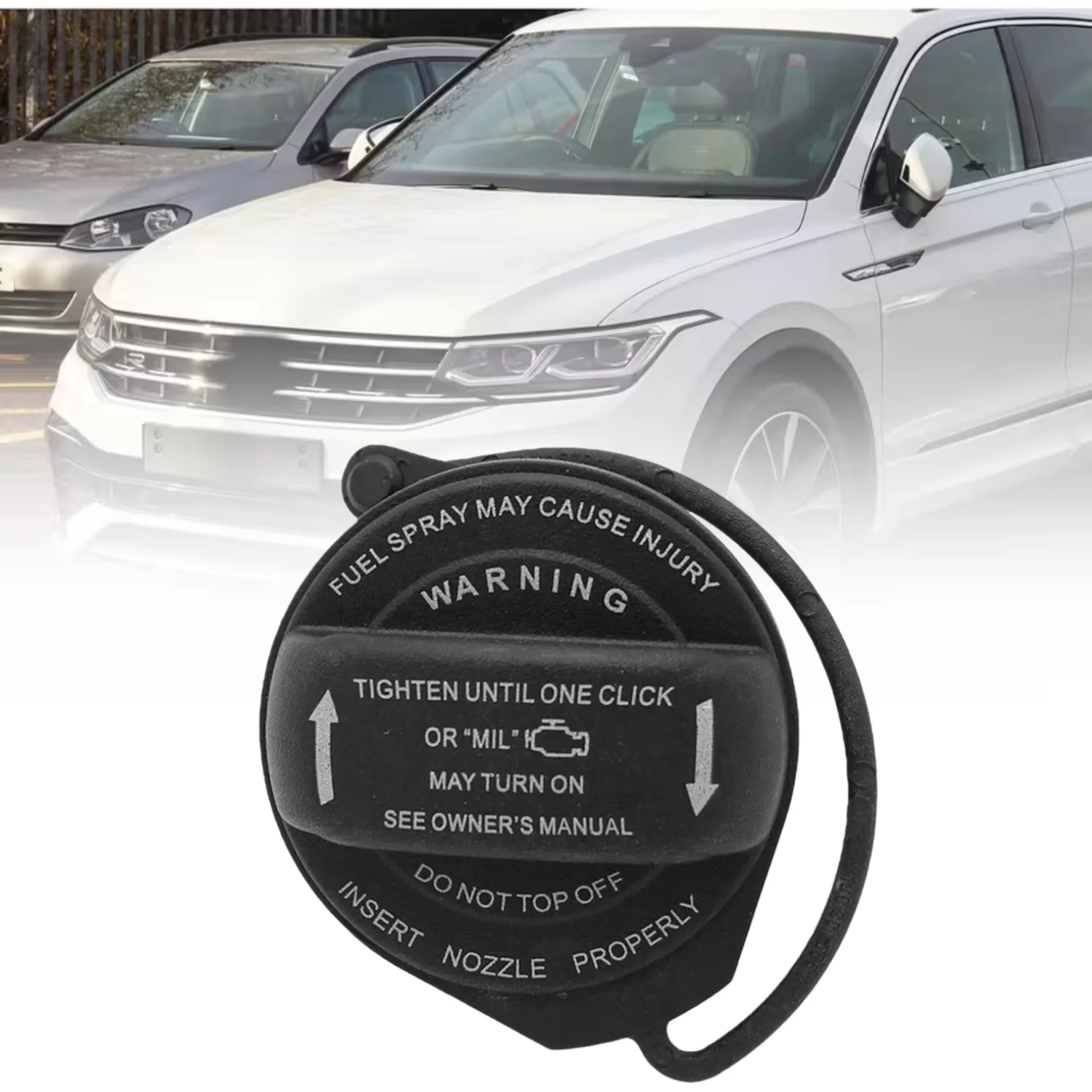 Fuel Filler Tank Cap Petrol Fits For Audi A4 S4 Allroad A5 S5 A8 S8 Q5 RS4 OEM Number: 8K0201550A Easy Installation