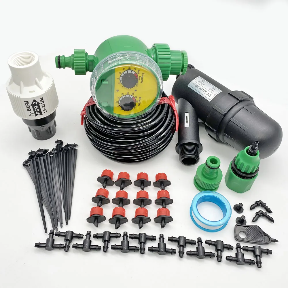 10M Smart Garden Watering System Automatic Drip Irrigation System Mirco Drip Plant Watering System 10M Watering Kits