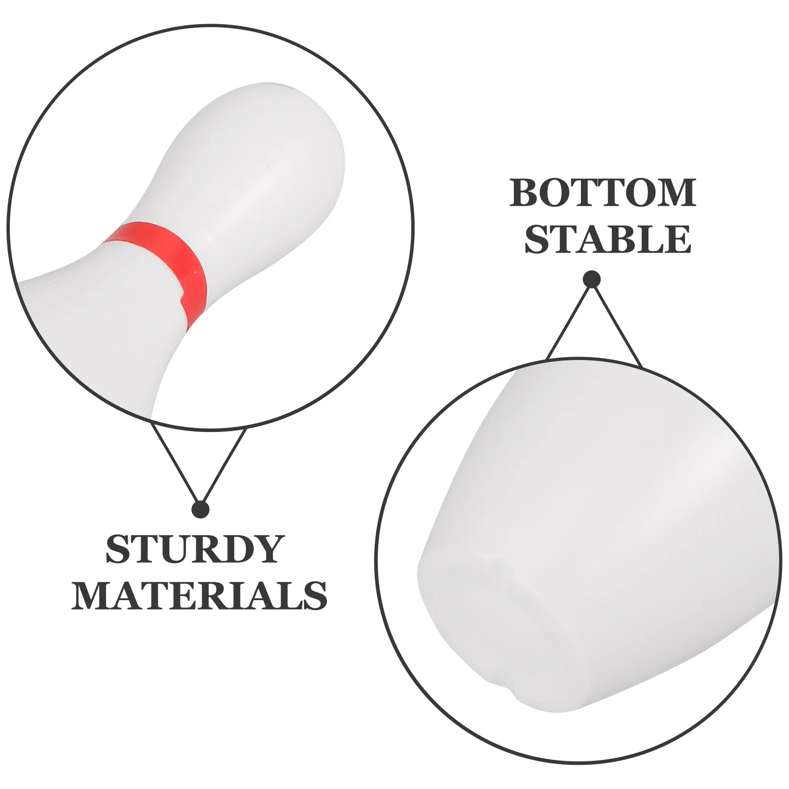 1 Juego de Mini juguete de bolos, pasadores de 5,9" y bolas de 2,7", deporte interior y exterior para niños, 1 pieza, juego preescolar, juego de bolos de plástico