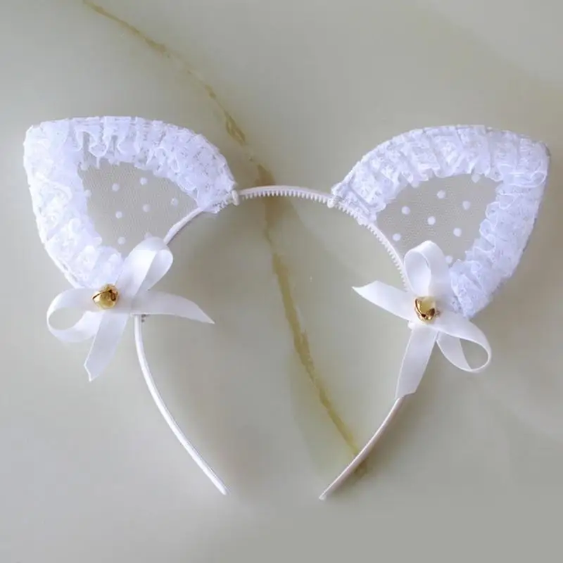 

39BD прочный обруч для волос с милыми животными для кошачьих ушей, женская повязка на голову, аксессуары для волос для макияжа