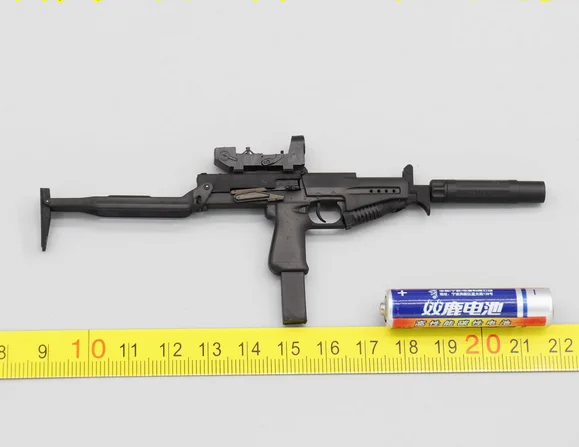 

3D Printing 1/6 Male Soldier Weapon SR-2 Submachine Gun Model for 12'' Figures