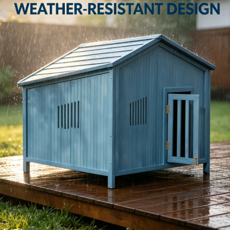 Outdoor villa household multi-cat nest large oversized large space cat nest evasion house outdoor integration - view 6