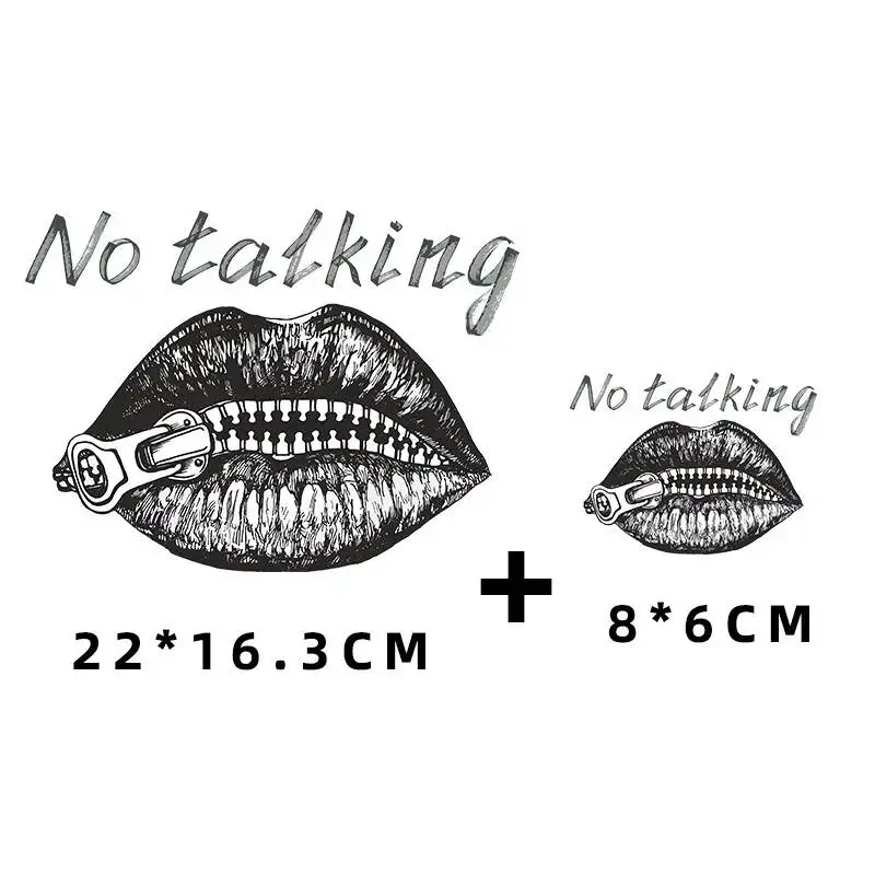 Fashion Leopard Lips Print Heat Transfer Thermal Patches For Clothes Stickers For T-Shirts Iron On Girls Lips Patches Appliques