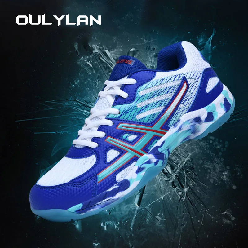 Outdoor Mesh Breathable Sneakers Men Badminton Sports Running Shoes Lightweight Men's Shoes Comfortable Training Shoes