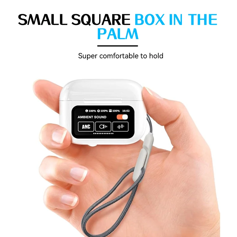 سماعات بلوتوث تعمل باللمس ANC إلغاء الضوضاء سماعات أذن لاسلكية